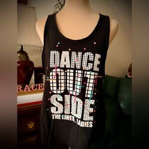 Zumba Fitness Black Dance Tank Top